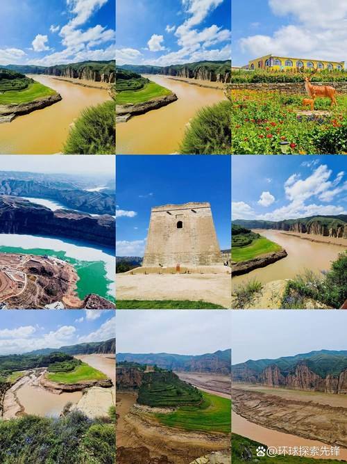 🐫老牛湾黄河大峡谷・长城黄河交汇✨百里峡谷 + 古村秘境