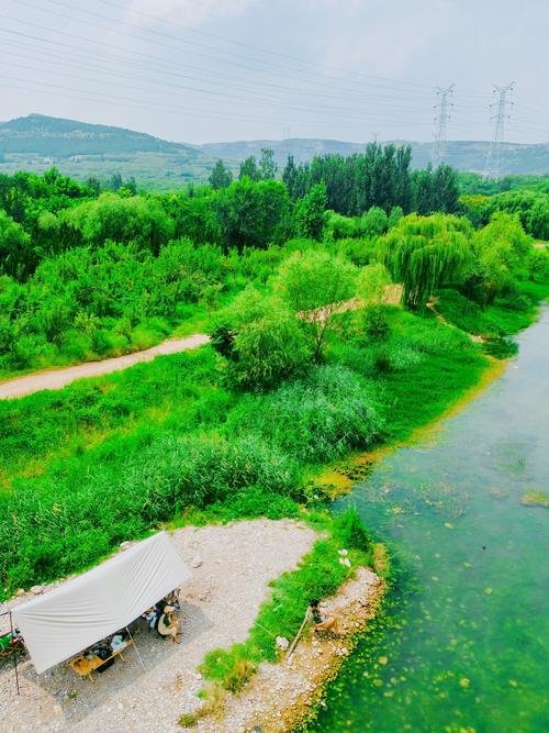 🌿玉符河景观带｜近郊原生河滨绿廊✨骑行散步放空