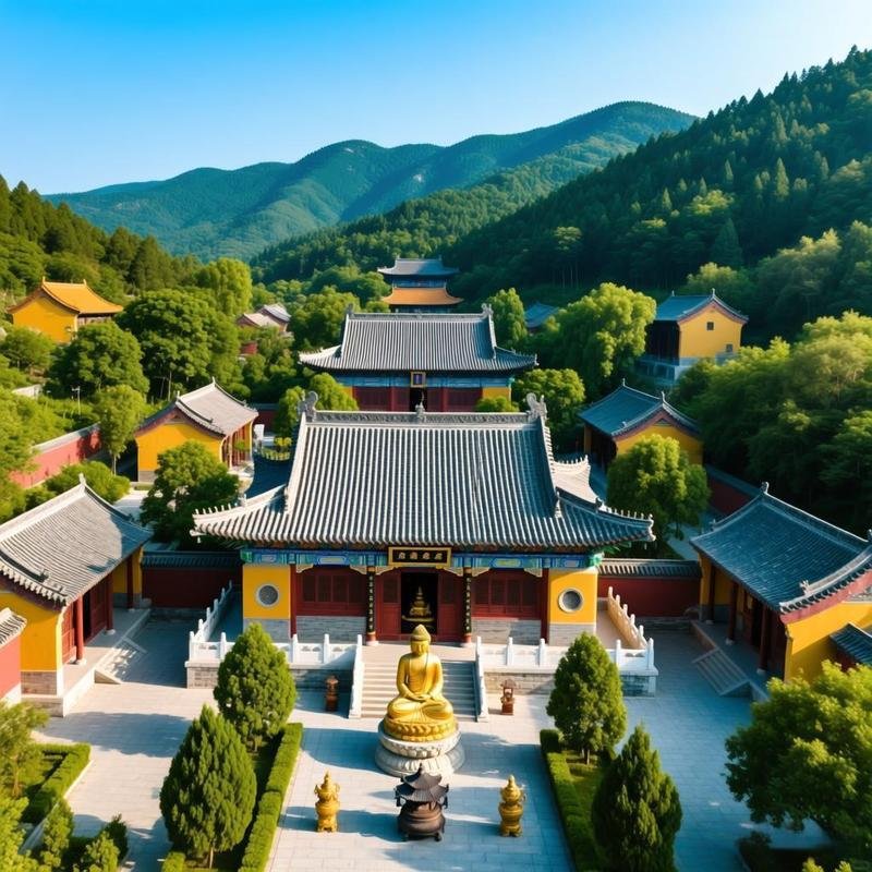 🌿嘉祥青山寺｜山林古寺小众秘境✨清泉翠柏静心游