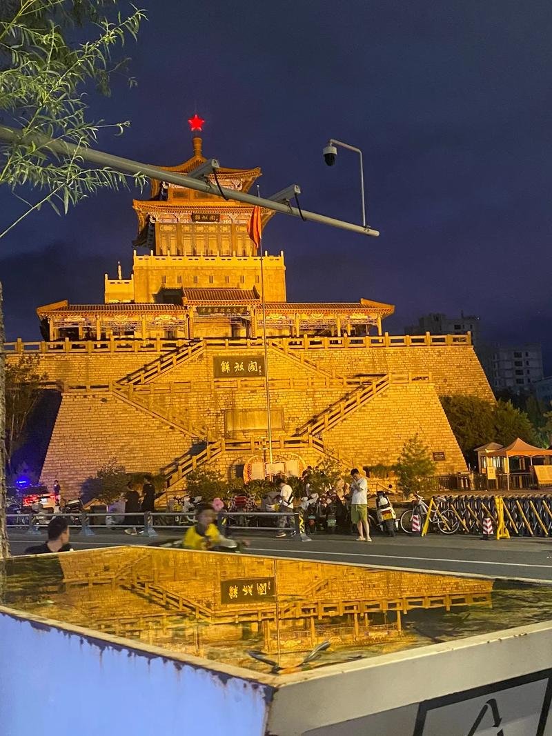🏛️解放阁｜红色地标制高点✨登阁俯瞰护城河水系