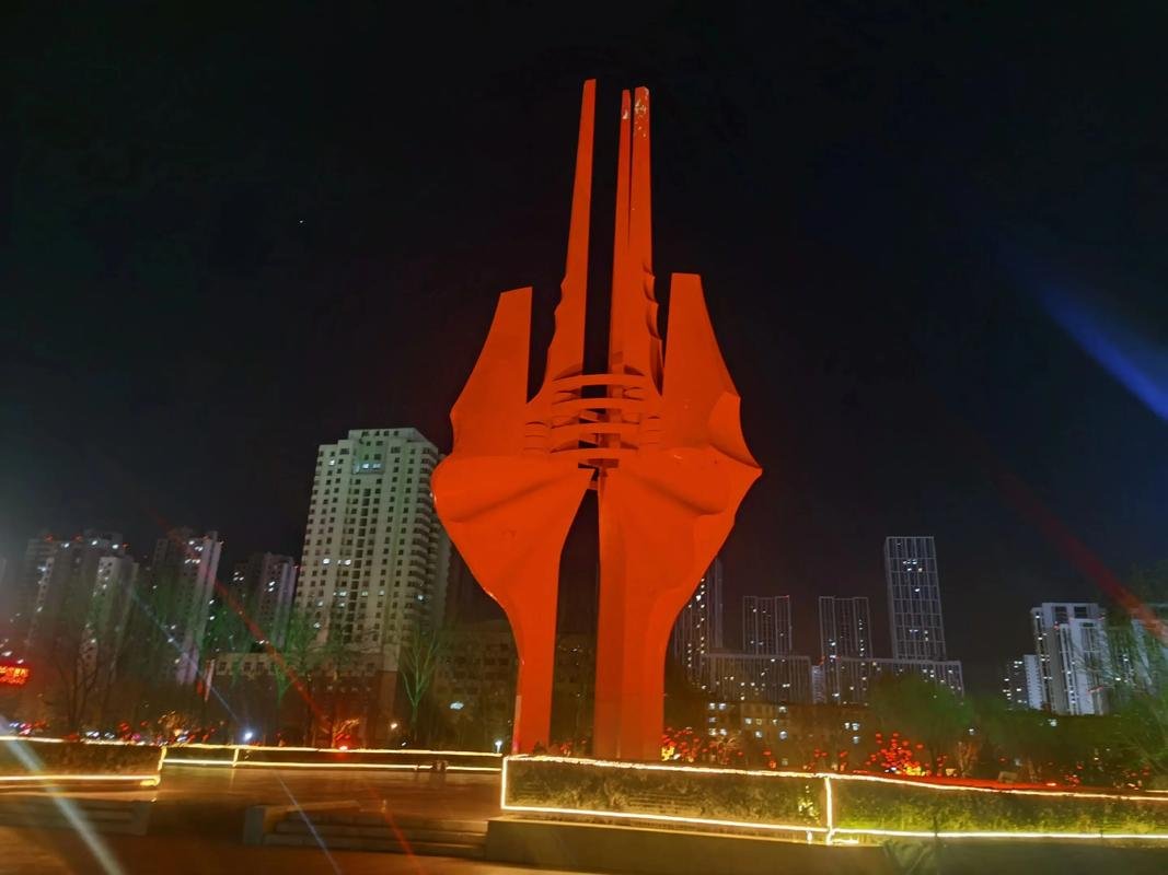 🌺临沂人民广场｜城市心脏✨音乐喷泉 + 沂蒙文化
