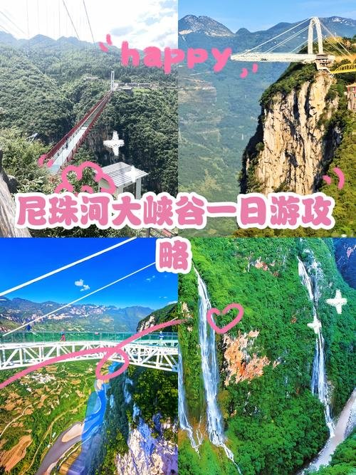 🌄尼珠河大峡谷・高空冒险秘境✨悬崖秋千 + 玻璃栈道