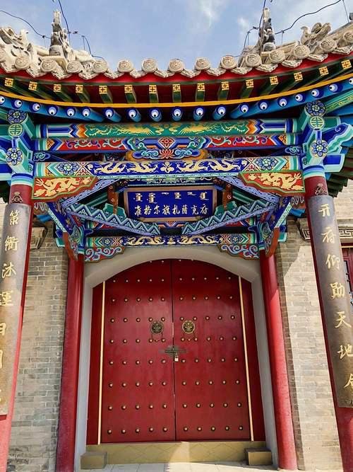 🏯阿拉善左旗札萨克旗王府・清代古建秘境✨蒙藏汉融合 + 历史底蕴