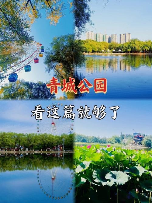 🌿呼市青城公园・老牌城市公园✨湖光山色 + 休闲遛娃