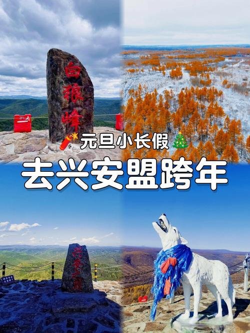 🌿阿尔山白狼峰・森林火山 + 冰雪秘境✨白桦林 + 雾凇