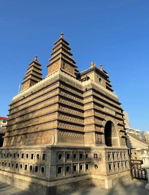 塔寺（慈灯寺）・呼和浩特小众古寺✨五座舍利塔 + 精美雕刻
