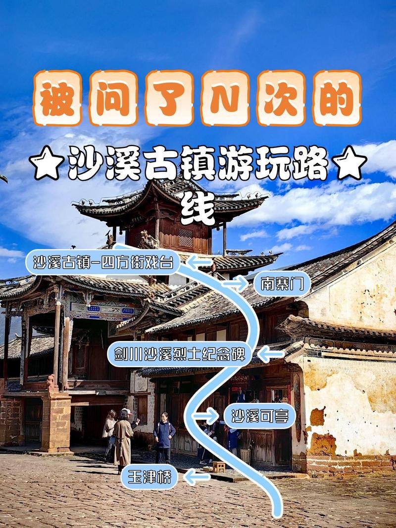 沙溪古镇🏮茶马古道活化石✨沙溪古镇｜原生态小众古镇，避开大理人流天花板